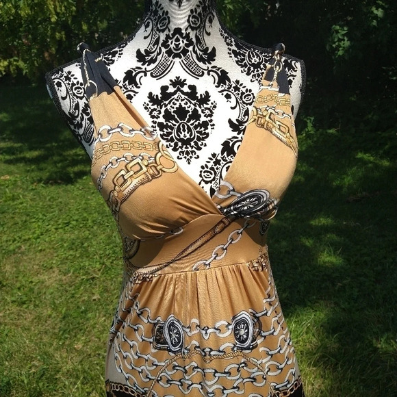 Exquisite Maxi Dress EUC 💛 - Picture 2 of 9